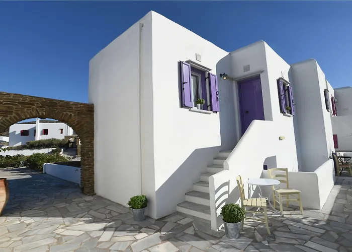 Glafki Flow Glow Lägenhetshotell Pánormos