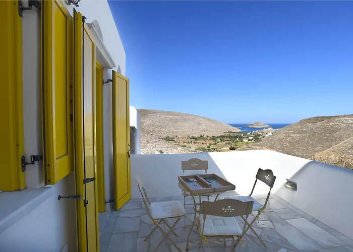 Glafki Flow Glow Lägenhetshotell Pánormos